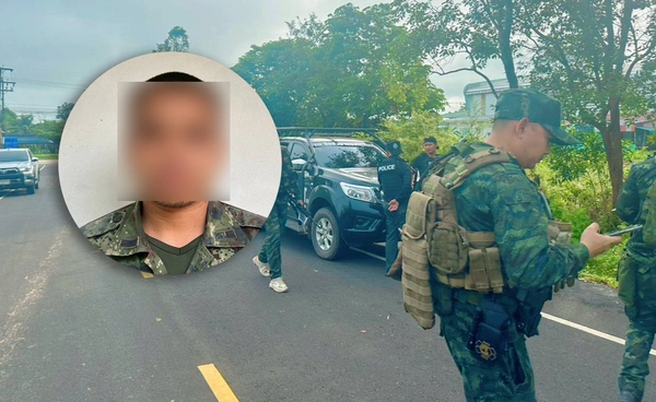 คืบหน้าพลทหารใช้อาวุธปืนที่กาบเชิง ล่าสุดเจอตัวแล้วหลบใกล้ที่เกิดเหตุ 