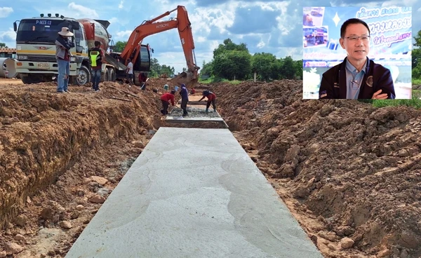 ทช. เร่งสร้างถนนสาย ก สระแก้ว รองรับเปิดประตูเศรษฐกิจสู่ประเทศเพื่อนบ้าน