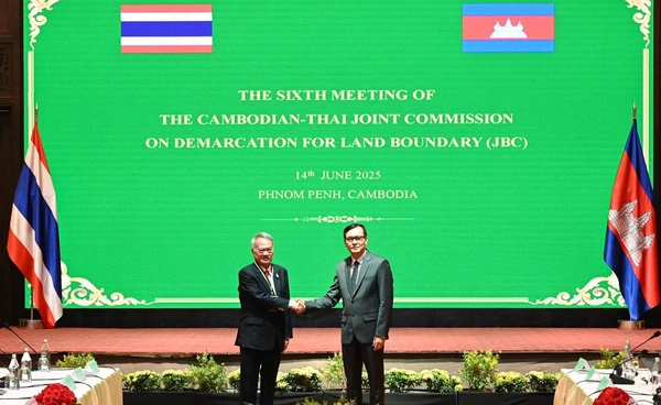 ไทย-กัมพูชา ย้ำความสำคัญการใช้กลไก JBC เจรจาประเด็นด้านเขตแดนระหว่างกัน