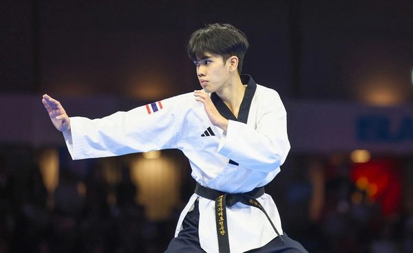 อัจฉริยะ เกิดแก้ว คว้าเหรียญเงินพุมเซ่ชาย ซีเกมส์ครั้งที่ 33