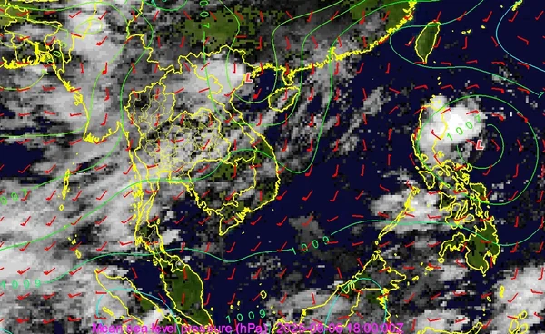 หย่อมความกดอากาศต่ำ ปกคลุมอีสาน 14-16 ส.ค.นี้