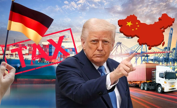 จีนเพิ่มส่งออกไปเยอรมนีรับ “ภาษีทรัมป์” 