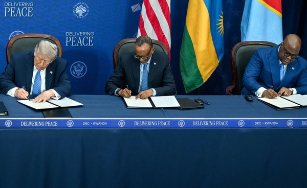"ทรัมป์" ปิดอีกดีล ลงนามข้อตกลงสันติภาพ "ดีอาร์คองโก-รวันดา"