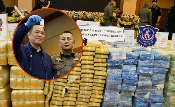 นายกฯ “อนุทิน” แถลงยุทธการสกัดยานรก ยึดยาบ้า 18 ล้านเม็ด ทลาย 9 เครือข่ายรายใหญ่