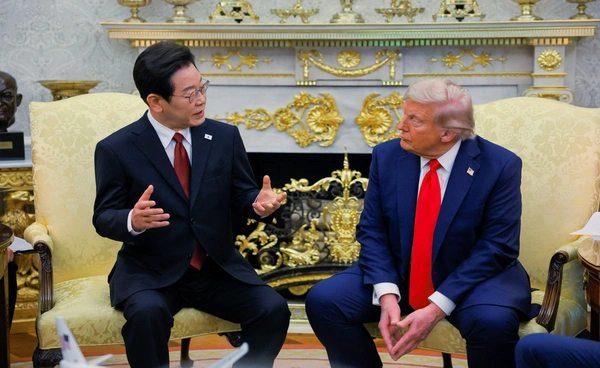 "ทรัมป์" หารือผู้นำเกาหลีใต้พูดคุยประเด็นการค้า ทรัมป์เผยพร้อมพบ "คิม จอง-อึน" อีก