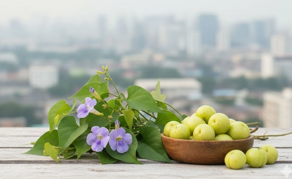 รางจืด มะขามป้อม ตัวช่วยบรรเทามลพิษ  PM2.5 