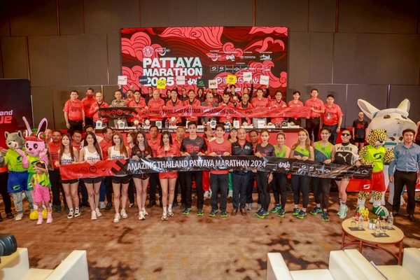 "พัทยา มาราธอน 2025" ยอดนักวิ่งทะลุ 20,000 คน 