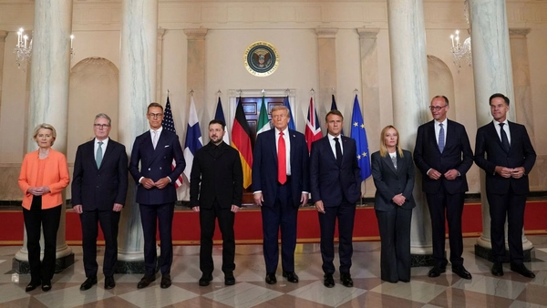 ทรัมป์หารือผู้นำยุโรป-เซเลนสกีที่ทำเนียบขาว หาทางยุติสงครามยูเครน