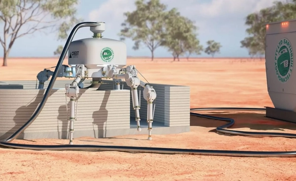 “หุ่นยนต์ก่อสร้าง” รูปร่างคล้ายแมงมุม สร้างบ้านไว ได้วันละ 1 หลัง ! 