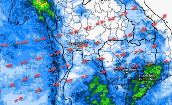 เตือนเหนือ-อีสาน ระวังฝนหนัก 5-8 ส.ค. จากอิทธิพลของร่องมรสุม   