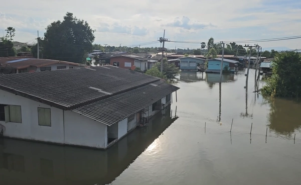 ต.บางระกำยังวิกฤต น้ำท่วมสูงกว่าปี 67