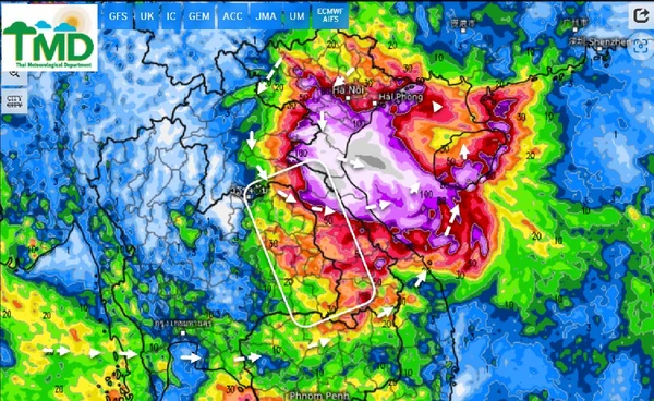 เตือน 11 จังหวัดฝนหนัก เสี่ยงน้ำท่วม น้ำป่า เตรียมเข้าสู่ปลายฝนต้นหนาว