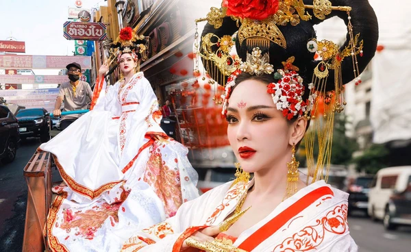 เป้ย ปานวาด ทำถึง! แปลงโฉมเป็นเป็นฮองเฮาต้อนรับ วันตรุษจีน