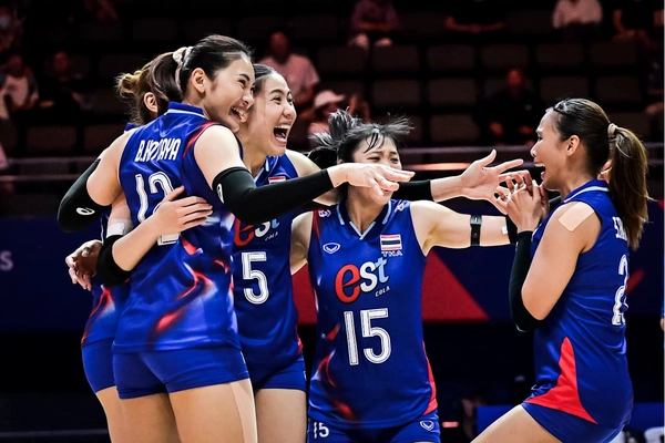โปรแกรมวอลเลย์บอลหญิงเนชั่นส์ลีก 2025 วันที่ 6 มิถุนายน ทีมชาติไทย พบกับ ทีมชาติตุรกี