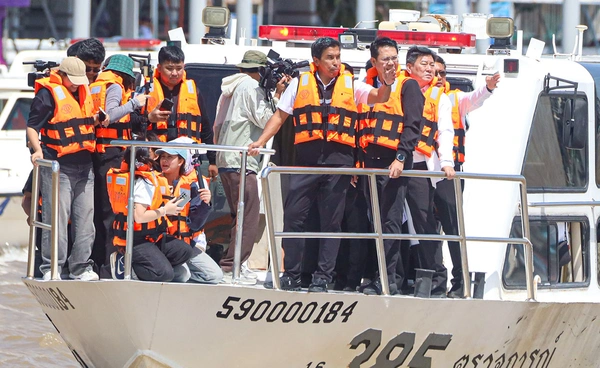 “ชัชชาติ” เปิดแผน ระวังสถานการณ์น้ำรุกเมือง รับมือ  “น้ำเหนือ - น้ำหนุน” 