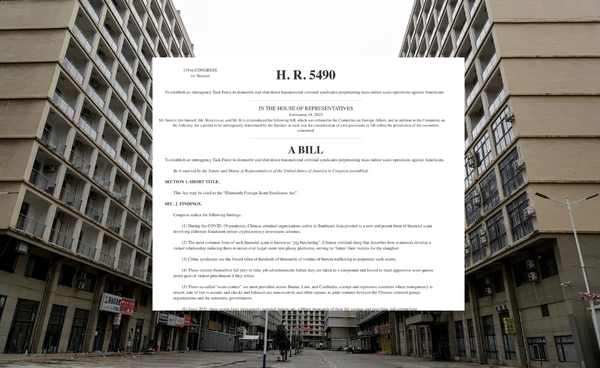 เปิดร่างกฎหมายปราบสแกมข้ามชาติของสหรัฐฯ มีรายชื่อใครถูกจับตา-คว่ำบาตรบ้าง ?
