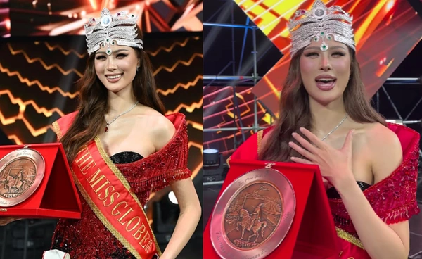 "เฌอเอม ชญาธนุส" สร้างประวัติศาสตร์ คว้ามงกุฎ The Miss Globe 2025 มงแรกของประเทศไทย