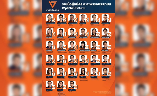 เลือกตั้ง 2569 พรรคประชาชน เปิดชื่อ-เบอร์ ผู้สมัคร ส.ส.กทม. ครบ 33 เขต