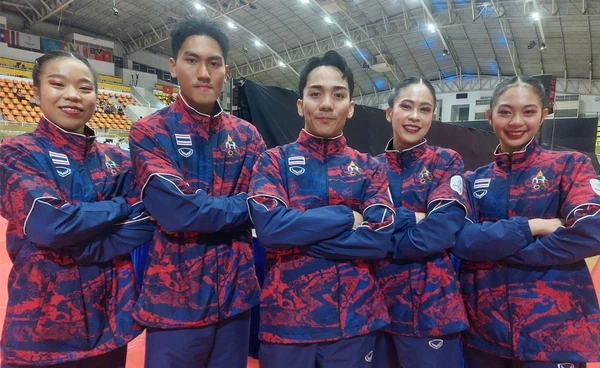 “ชวิศา-ชนกพล” สเต็ปขั้นเทพ   รูดม่านยิมนาสติกกวาด 6 ทอง