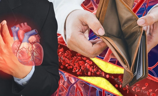 ความเครียดทางการเงินศัตรูเงียบของหัวใจ เทียบเท่าคอเลสเตอรอล