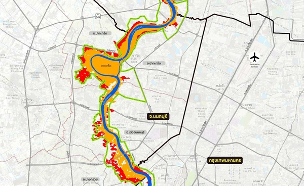 เช็กด่วน! จังหวัดปทุมธานี-นนทบุรีและกทม. พื้นที่เสี่ยงน้ำท่วมจากการระบายน้ำเขื่อนเจ้าพระยา