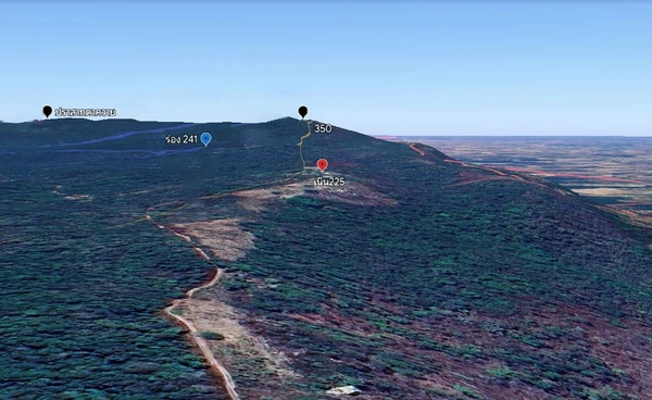 พื้นที่ยุทธศาสตร์ "เนิน 225" ปราการสำคัญสมรภูมิปราสาทตาควาย