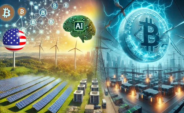 สหรัฐฯทำลายสถิติใช้ไฟฟ้าจาก AIคริปโทฯ