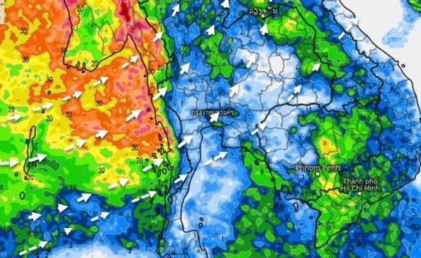 16-19 มิ.ย. ทั่วไทยมีฝนต่อเนื่อง  20-21 มิ.ย. ร่องมรสุมกลับมา เหนือ-อีสาน ระวังน้ำท่วม