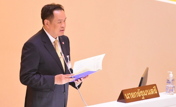 นายกฯ ยันรัฐบาลชุดนี้จะไม่แบ่งพรรค แบ่งพวก จะทำงานเพื่อประโยชน์ของปชช.