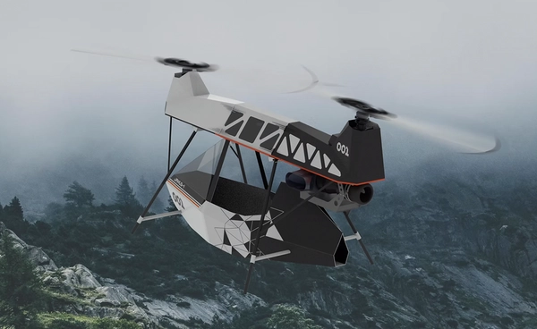 อากาศยานพับได้ “Janus-I” นิยามใหม่แห่งพาหนะบินส่วนตัว ใส่ท้ายรถ ลุยน้ำได้ด้วย	