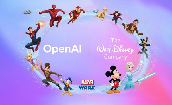 Disney จับมือ OpenAI เปิดทางสร้างวิดีโอบน Sora ด้วยตัวละครดังกว่า 200 ตัว !