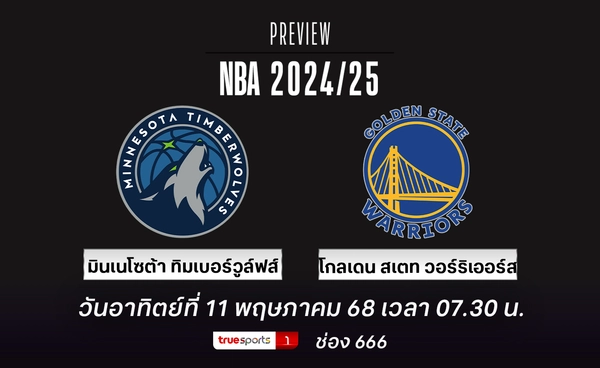 ทิมเบอร์วูล์ฟส์ เตรียมขนชุดเดิมบุก วอร์ริเออร์ส ไร้เงา เคอร์รี่