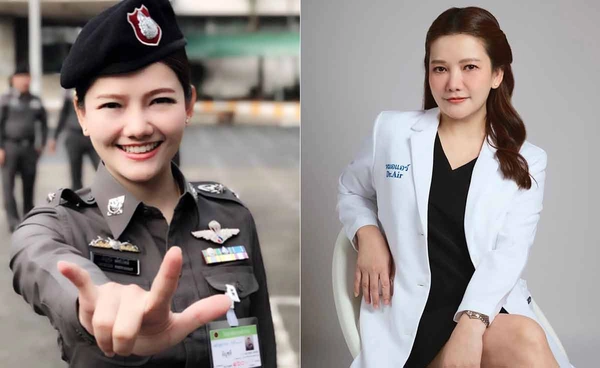 เปิดประวัติ “หมอแอร์”  เจาะลึกชีวิต พ.ต.ท.หญิง พญ.อัญชุลี ตร. คนดังในโซเชียล 