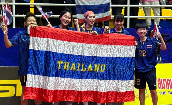 ตะกร้อสาวไทยคว้าทองทีมเดี่ยว ปิดฉาก ซีเกมส์ฯ อย่างสวยงาม!