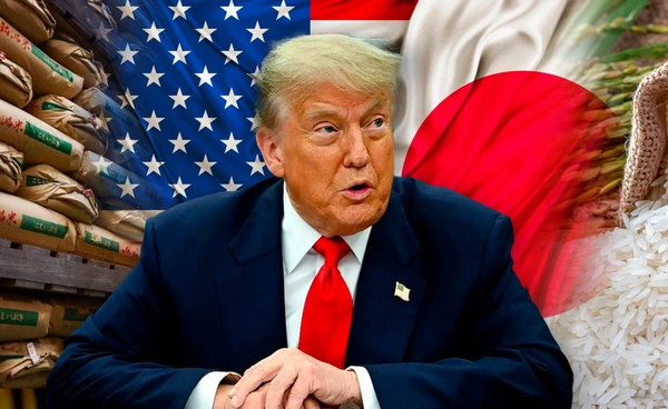 “ทรัมป์” ขู่ขึ้นภาษีญี่ปุ่นเหตุไม่ซื้อข้าวสหรัฐฯ