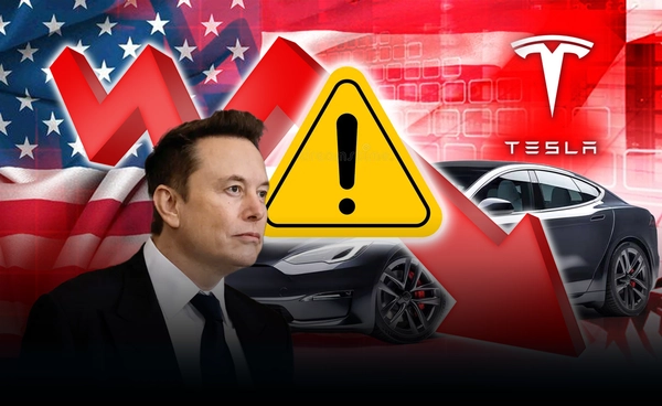 ไม่ไหว! "Tesla" เสียแชมป์ในสหรัฐฯ ร่วงต่ำสุดรอบ 8 ปี