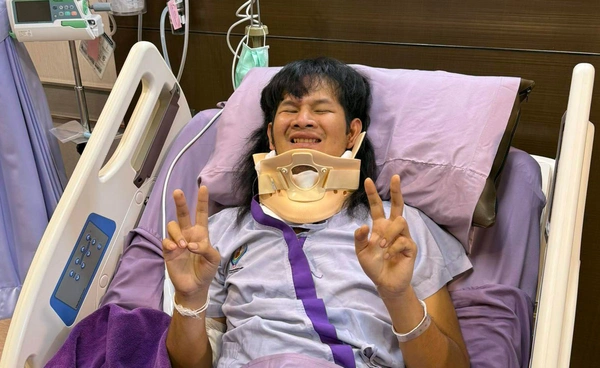 ด้งเด้ง หรือ จ่าลอด ไทบ้าน ออกจาก ICU แล้ว! ดีใจได้กลับมาใช้ชีวิตกับครอบครัว