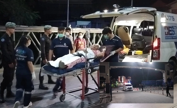 มนุษยธรรม! เปิดภาพทหารไทย เปิดด่านฉุกเฉินรับผู้ป่วยกัมพูชารักษาตัวไทย 