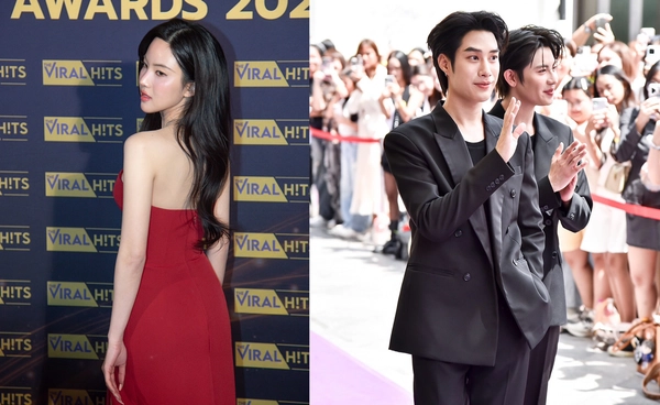 คนไวรัลเดินชนกันคับคั่ง “เติ้ล-เฟิร์สวัน-เจนิส” เข้ารับรางวัล "The Viral Hits Thailand Spotlight Awards 2025" 