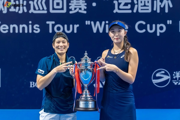 เพียงธาร ผลิพืช ผงาดคว้าแชมป์หญิงคู่ ในศึกเทนนิส "W15 หม่าอันชาน"