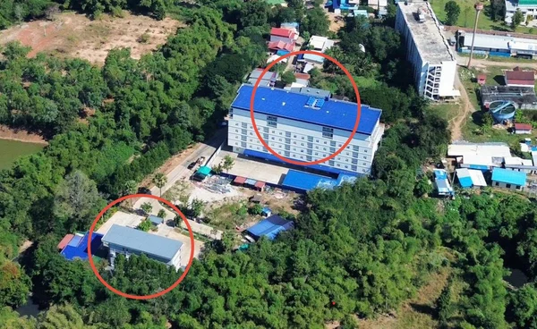 กกล.บูรพา ถล่มอาคาร 2 หลังในปอยเปต ที่ตั้งสแกมเมอร์-พลซุ่มยิง (มีคลิป)