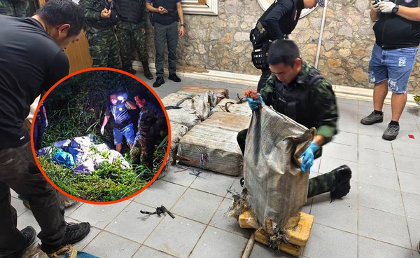 กองกำลังผาเมืองยึดยาบ้า 2.3 ล้านเม็ด สกัดขบวนการค้ายาข้ามชาติชายแดนเหนือ