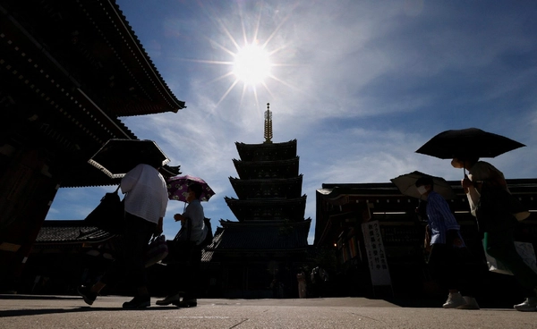 ญี่ปุ่นร้อนระอุ อุณหภูมิทะลุ 41.1 องศาฯ เกาหลีใต้ร้อนนาน 22 คืนติดในเดือนดก.ค.