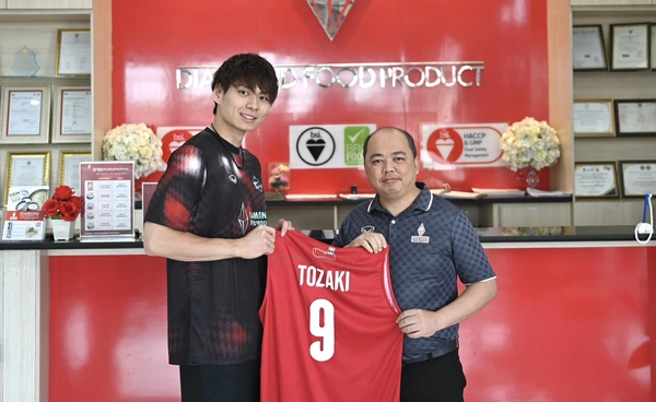 ไดมอนด์ฟู้ดฯ เสริมทัพ 2 ต่างชาติ  เตรียมลุยศึก "เอสวี.ลีก เวิลด์ทัวร์ฯ"