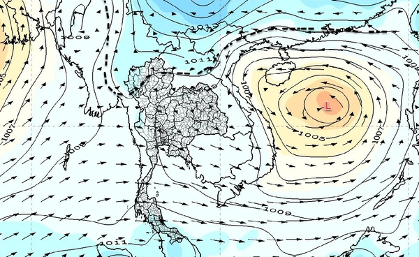 เตือนสุดสัปดาห์ฝนหนัก! เหนือ-อีสานเสี่ยงท่วม