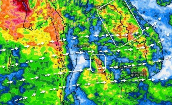 เหนือ อีสาน ตะวันออกฝนเบาสลับหนัก 7-9 ก.ค.พายุดานัสเคลื่อนเข้าไต้หวัน ไม่ส่งผลกระทบกับไทย