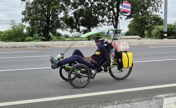 เปิดใจ"ชายพิการ"ปั่นจักรยาน 893 กม. มากราบพระบรมศพ  | เรื่องดีดีทั่วไทย | 5-11-68