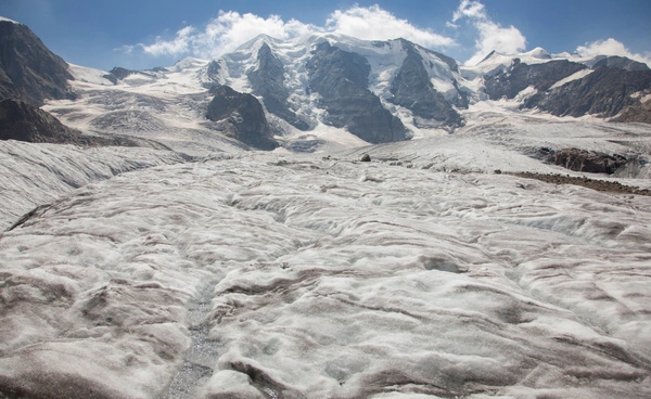 ธารน้ำแข็งยักษ์บนเทือกเขาแอลป์  ถอยร่นแล้ว 3 กม.ในรอบ 150 ปี!