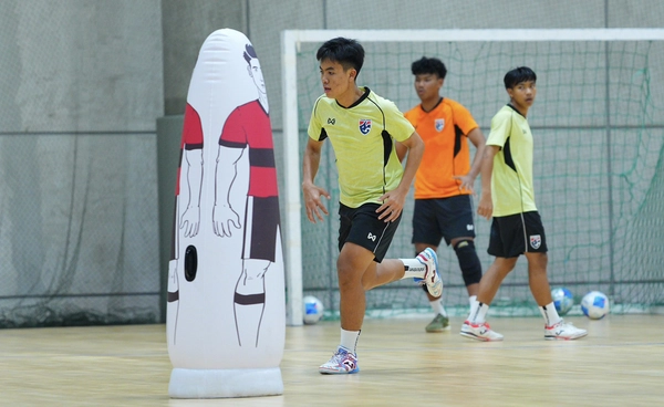 ฟุตซอลไทยU16 ซ้อมเข้มก่อนชิงแชมป์กับอินโดนีเซีย