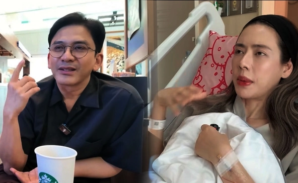 อาการเอ๋ พรทิพย์ ล่าสุด หลังผ่าตัดมะเร็งปอด ป๋อยืนยันปลอดภัยดี